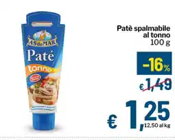 Qui Discount Patè spalmabile al tonno offerta