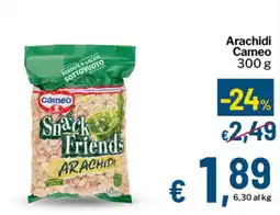 Qui Discount Arachidi Cameo offerta