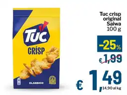 Qui Discount Tuc crisp original Saiwa offerta