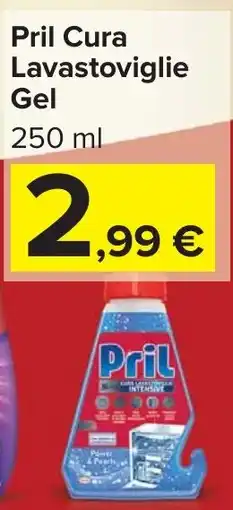 Carrefour Pril Cura Lavastoviglie Gel offerta