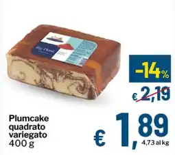 Qui Discount Plumcake quadrato variegato offerta