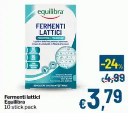 Qui Discount Fermenti lattici Equilibra offerta