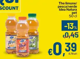 Qui Discount The limone/ pesca/verde Idea Natura pet offerta