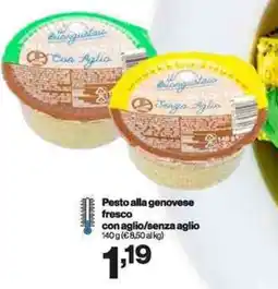 In'S Mercato Pesto alla genovese fresco con aglio/senza aglio offerta