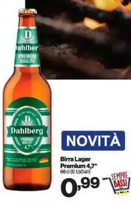 In'S Mercato Birra Lager Premium 4,7° offerta