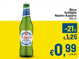 Qui Discount Birra bottiglia Nastro Azzurro offerta