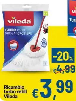 Qui Discount Ricambio turbo refill Vileda offerta