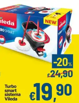 Qui Discount Turbo smart sistema Vileda offerta
