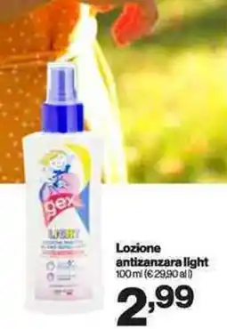 In'S Mercato Lozione antizanzara light offerta