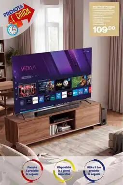 In'S Mercato Smart TV 32' Frameless offerta