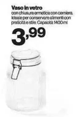 In'S Mercato Vaso in vetro offerta