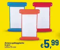 Qui Discount Amaca galleggiante in pvc offerta