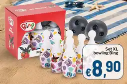 Qui Discount Set XL bowling Bing offerta