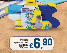 Qui Discount Pistola spara acqua Sunday offerta