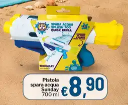 Qui Discount Pistola spara acqua Sunday offerta
