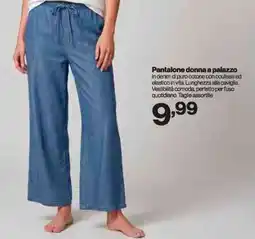 In'S Mercato Pantalone donna a palazzo offerta