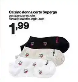 In'S Mercato Calzino donna corto Superga offerta
