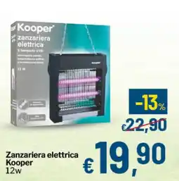 Qui Discount Zanzariera elettrica Kooper 12w offerta