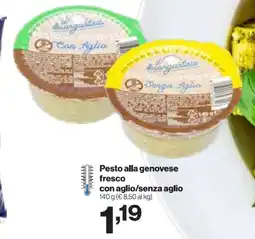 In'S Mercato Pesto alla genovese fresco con aglio/senza aglio offerta
