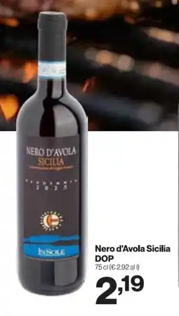 In'S Mercato Nero d'Avola Sicilia DOP offerta
