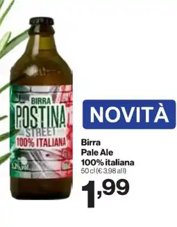 In'S Mercato Birra Pale Ale 100% italiana offerta