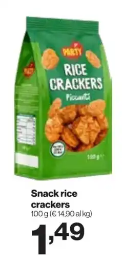 In'S Mercato Snack rice crackers offerta