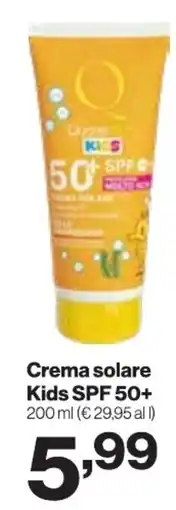 In'S Mercato Crema solare Kids SPF 50+ offerta