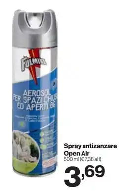 In'S Mercato Spray antizanzare Open Air offerta