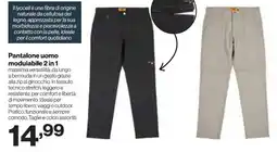 In'S Mercato Pantalone uomo modulabile 2 in 1 offerta