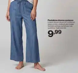 In'S Mercato Pantalone donna a palazzo offerta