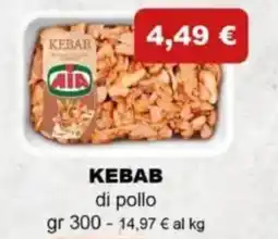 Tigre Kebab di pollo offerta