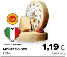 Tigre Montasio DOP offerta