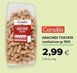 Tigre Consilia arachidi tostate confezione offerta