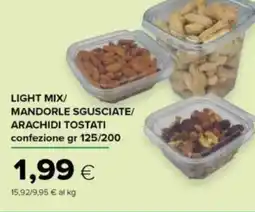 Tigre Light mix/ mandorle sgusciate/ arachidi tostati confezione offerta