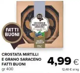 Tigre Crostata mirtilli e grano saraceno FATTI BUONI offerta