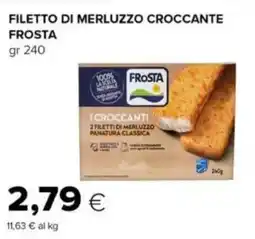 Tigre Filetto di merluzzo croccante FROSTA offerta
