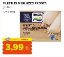 Tigre Filetti di merluzzo FROSTA offerta
