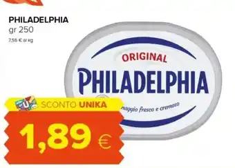 Tigre Philadelphia offerta