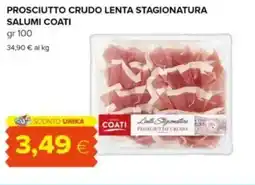 Tigre Prosciutto crudo lenta stagionatura salumi COATI offerta