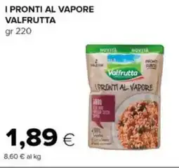 Tigre I pronti al vapore VALFRUTTA offerta