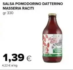 Tigre Salsa pomodorino datterino MASSERIA RACITI offerta
