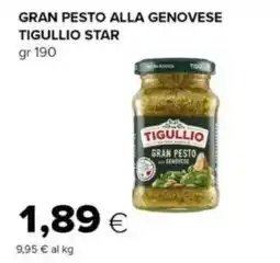Tigre Gran pesto alla genovese tigullio STAR offerta