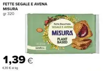 Tigre Fette segale e avena MISURA offerta