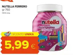 Tigre Nutella ferrero offerta