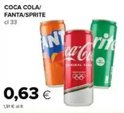 Tigre Coca cola/ fanta/sprite offerta