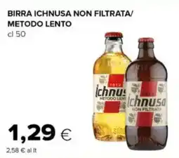 Tigre Birra ichnusa non filtrata/ metodo lento offerta