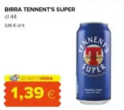 Tigre Birra TENNENT'S SUPER offerta