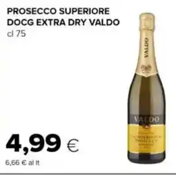 Tigre Prosecco superiore docg extra dry VALDO offerta