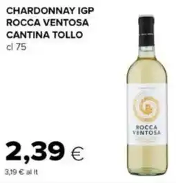 Tigre Chardonnay igp rocca ventosa cantina tollo offerta