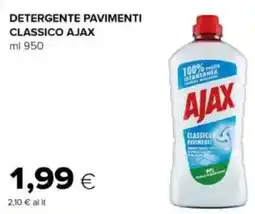 Tigre Detergente pavimenti classico AJAX offerta